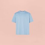 Camiseta personalizada celeste en Ribeira