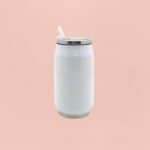 Termo lata con pajita en Ribeira